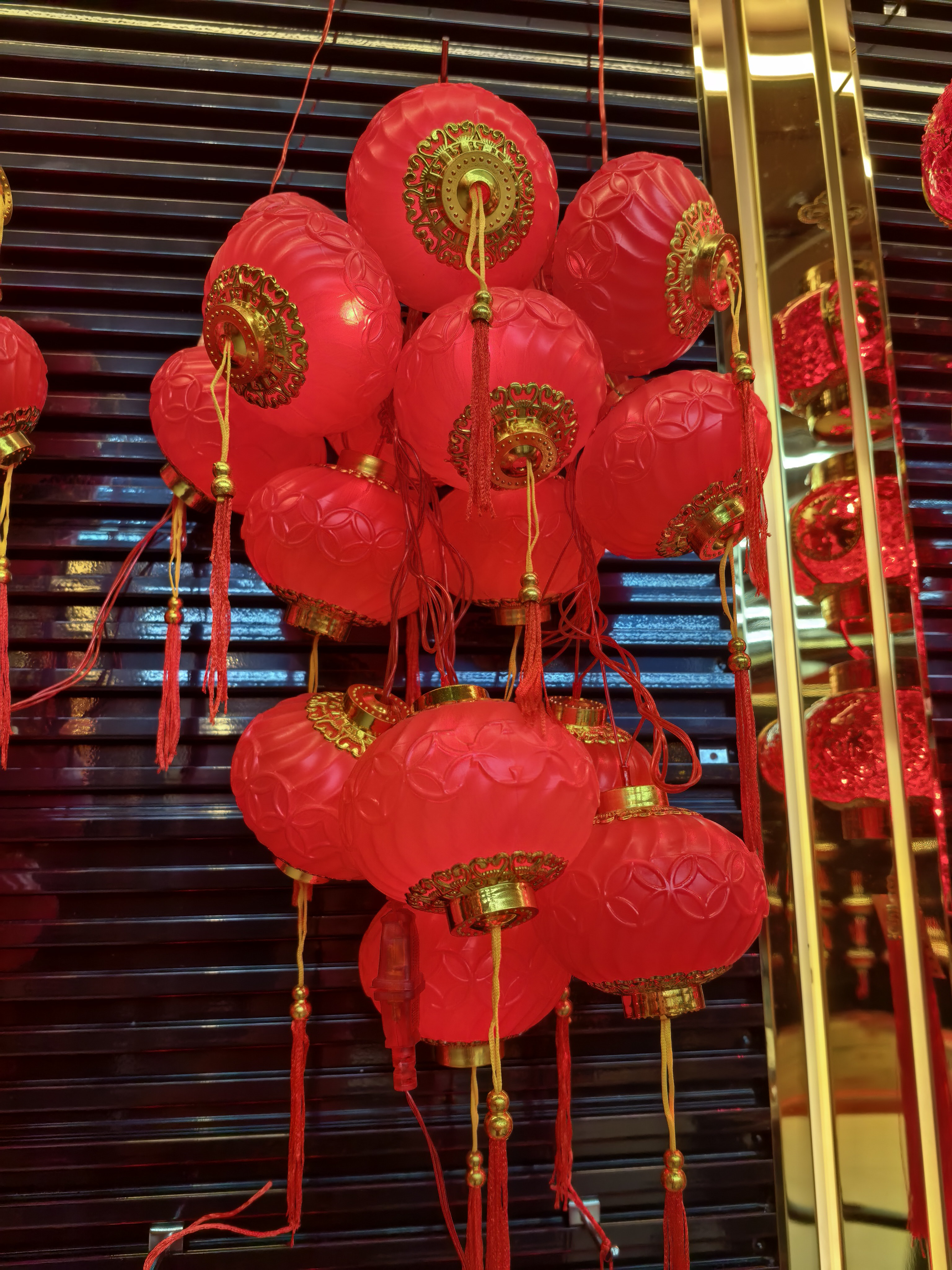 喜庆工艺，红红火火，氛围感拉满花环详情10