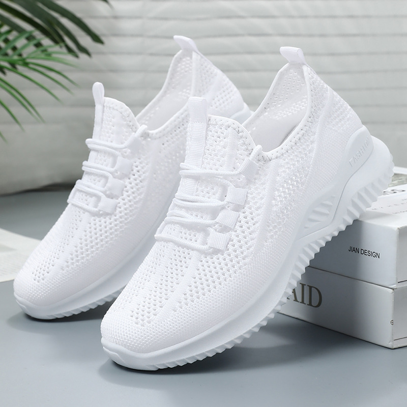 temu is sending out the new autumn single shoes for women, including lightweight soft-soled women's shoes and casual running sports shoes with mesh surfaces Specification drawing