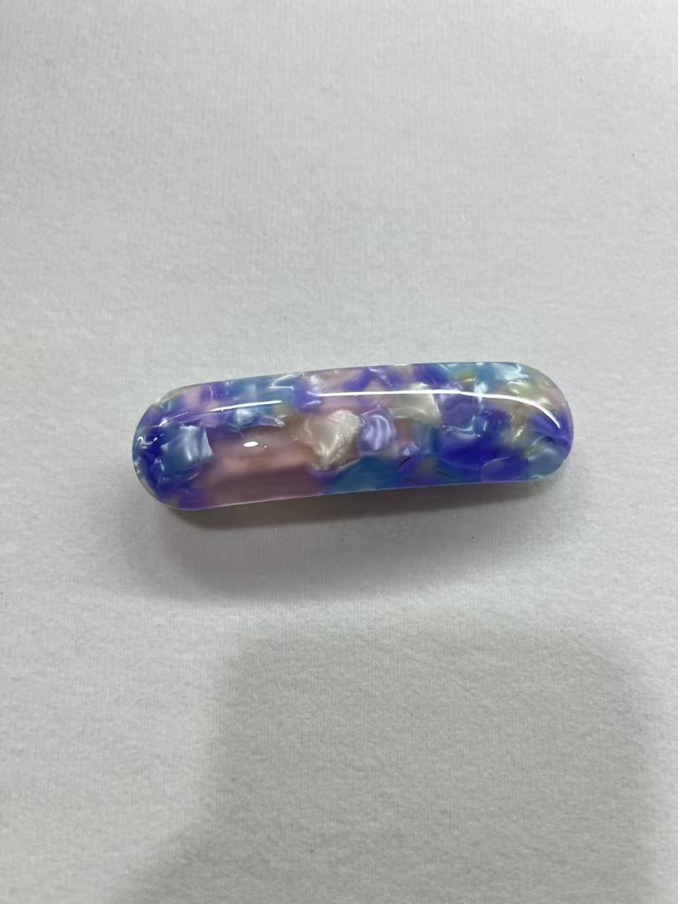 Fashionable and simple spring clip edge clip acetic acid eco-friendly hair clip detail image 11