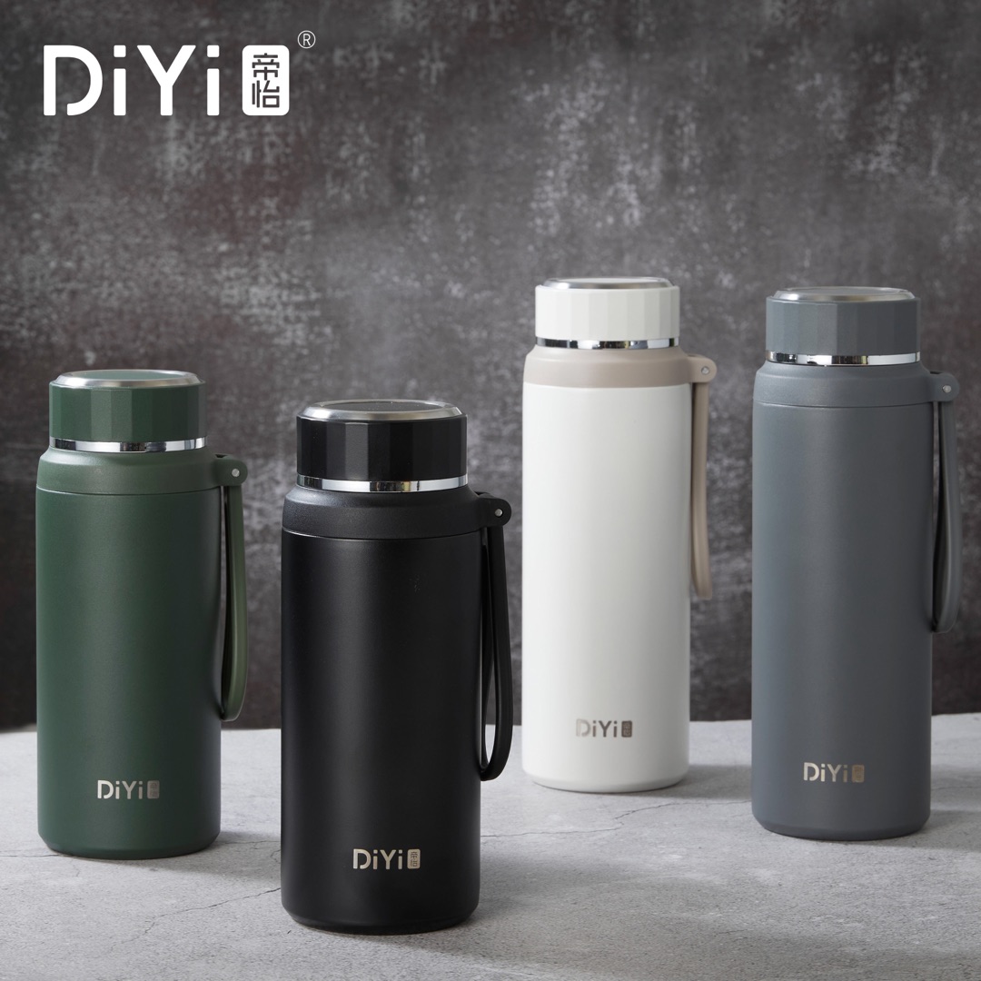 Classic style, evergreen cup type DY-BW1313 Diyi Yuntu Vacuum Cup 800ml, 304+316 food safety grade material, powder-coated paint surface, wear-resistant and scratch-resistant