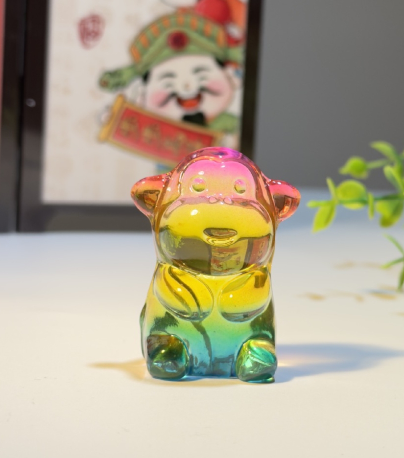 爆款压型水晶卡通水晶十二生肖系列，鼠牛虎兔龙蛇马羊猴鸡狗猪，生日礼品属性详情图5