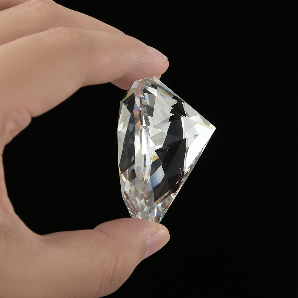 Bestseller crystal Heart of Africa ❤️ crystal collection, props and ornaments model, Delta Operation peripheral 1:1 crystal heart of Africa diamond detail image 5
