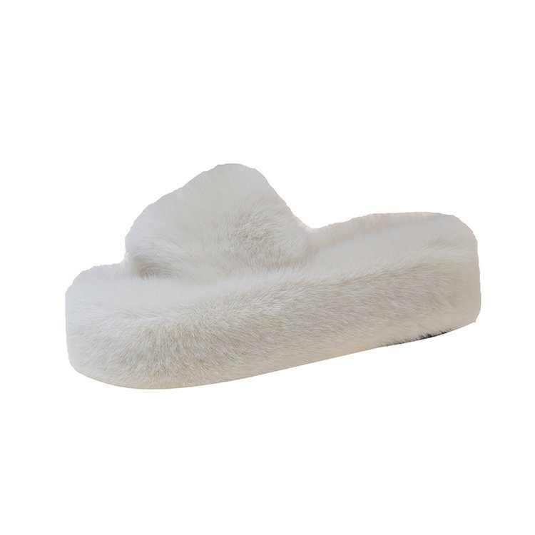 The new thick-soled, one-shoulder, and popular cotton slippers for pregnant women in the 2025 autumn and winter season Item Picture