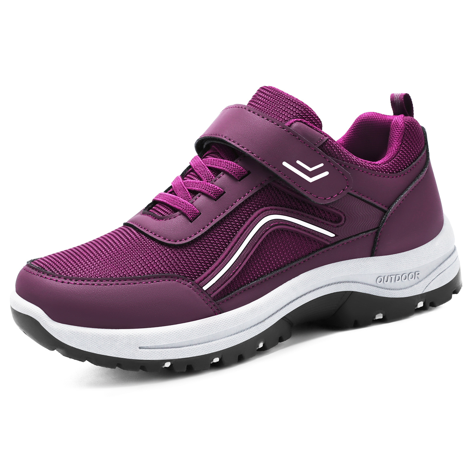 New autumn and winter shoes for women, waterproof and anti-slip soft-soled women's shoes, versatile mom shoes, and walking shoes for the middle-aged and elderly Item Picture