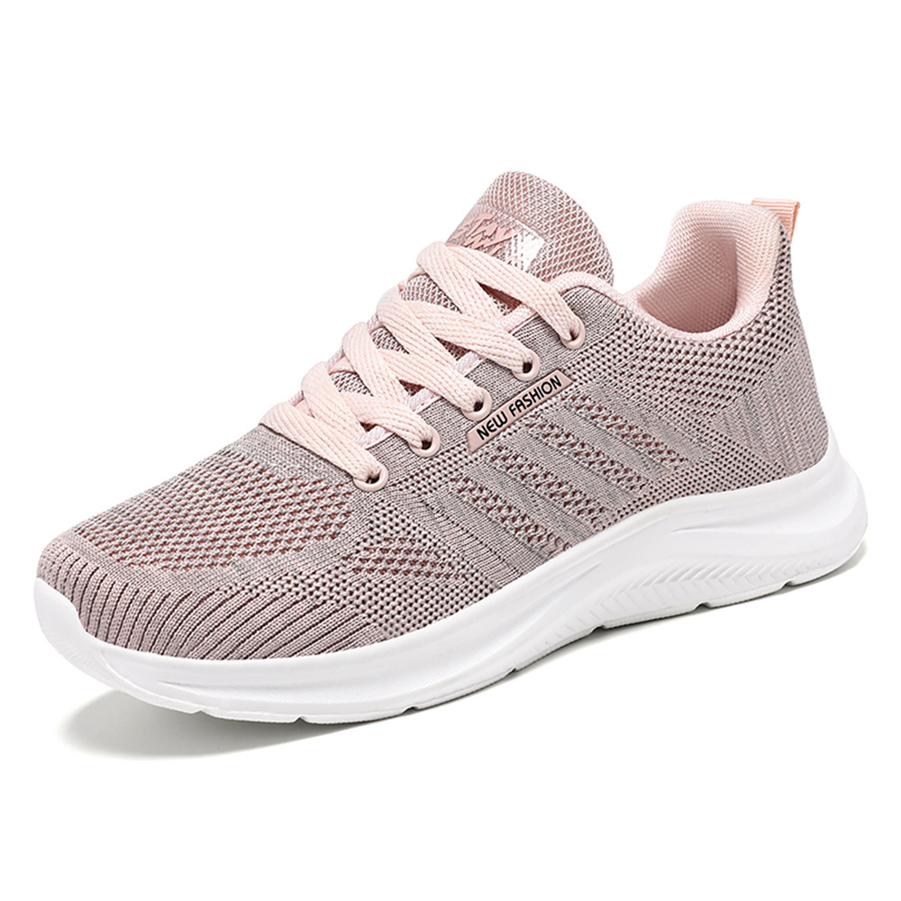 Kangtai Shoe Factory's running shoes 2025 Spring and Autumn single shoes cross-border distribution Korean version soft-soled casual breathable sports shoes for women Item Picture
