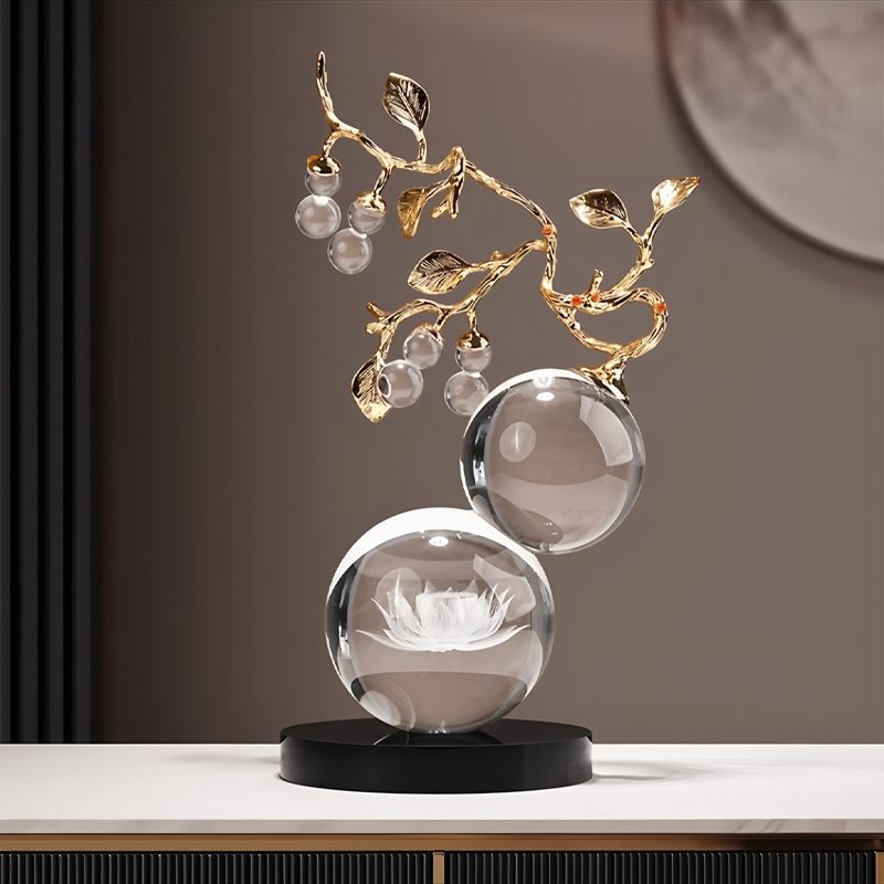 水晶工艺品实物图