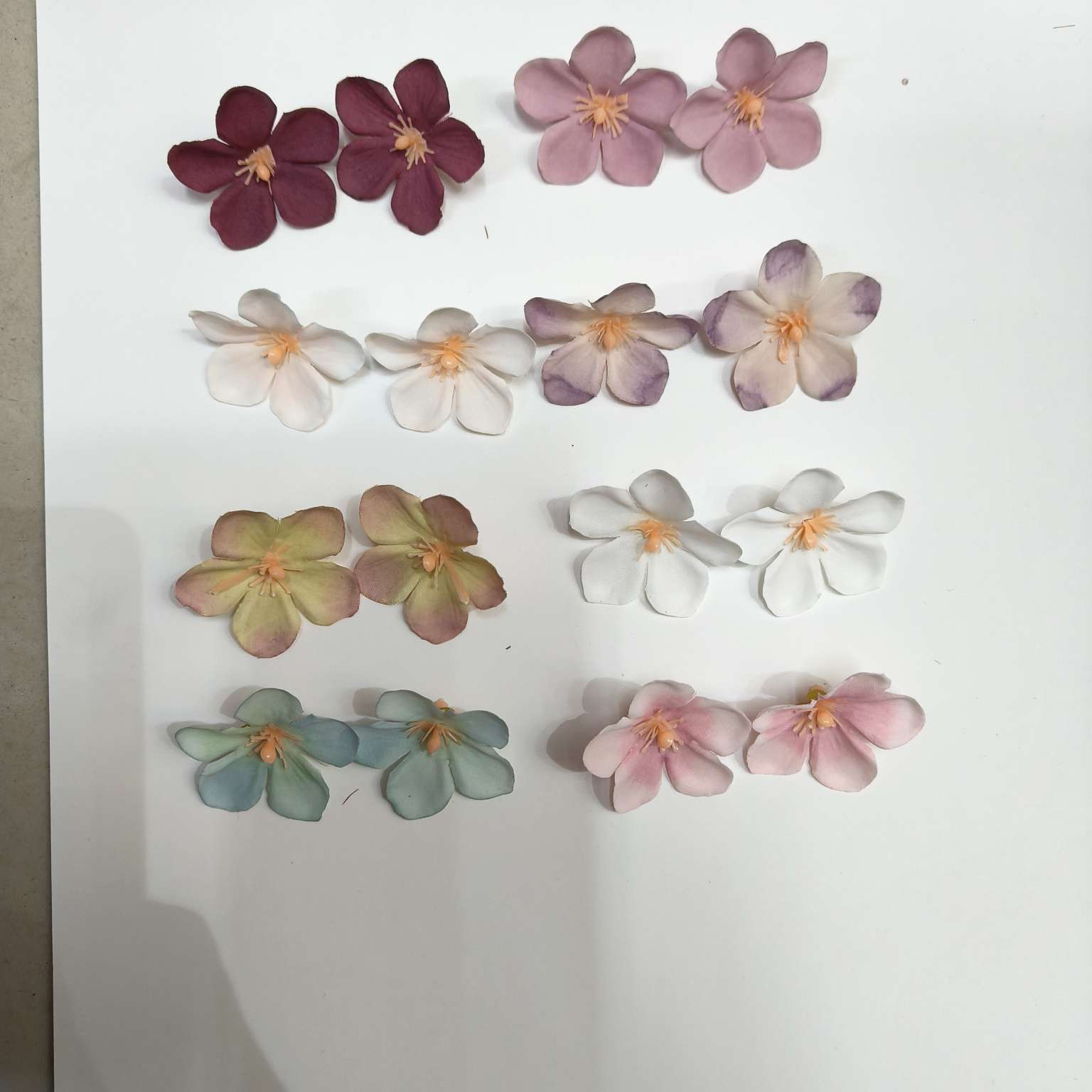 Simulated handicrafts, spring garden, plastic petals, artificial flowers, silicone flowers