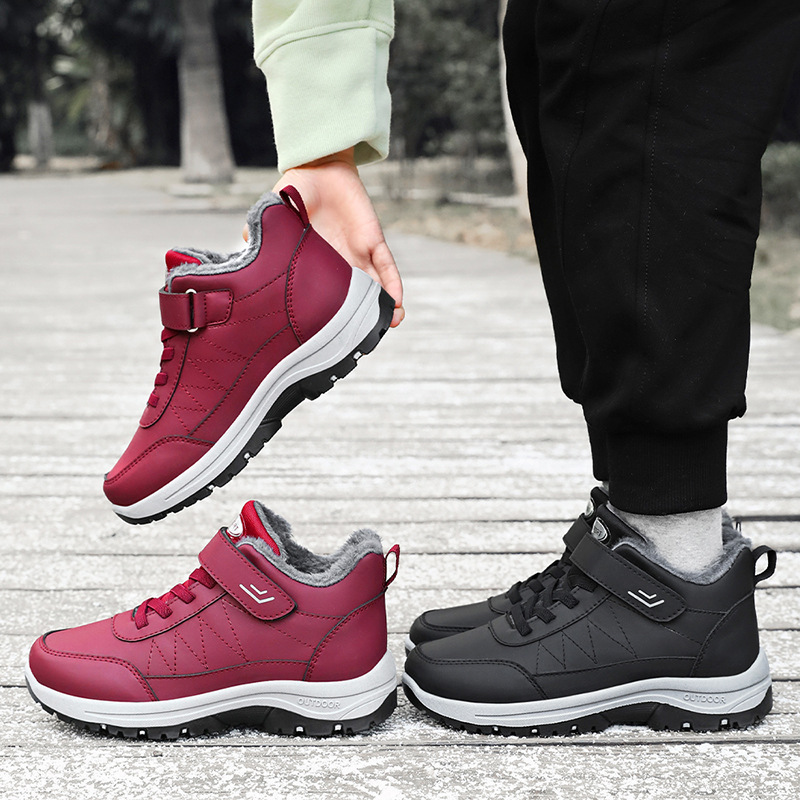 Cotton shoes 2025 winter wholesale outdoor sports walking shoes, thick and warm cotton boots, couple style casual snow boots Application Scenario