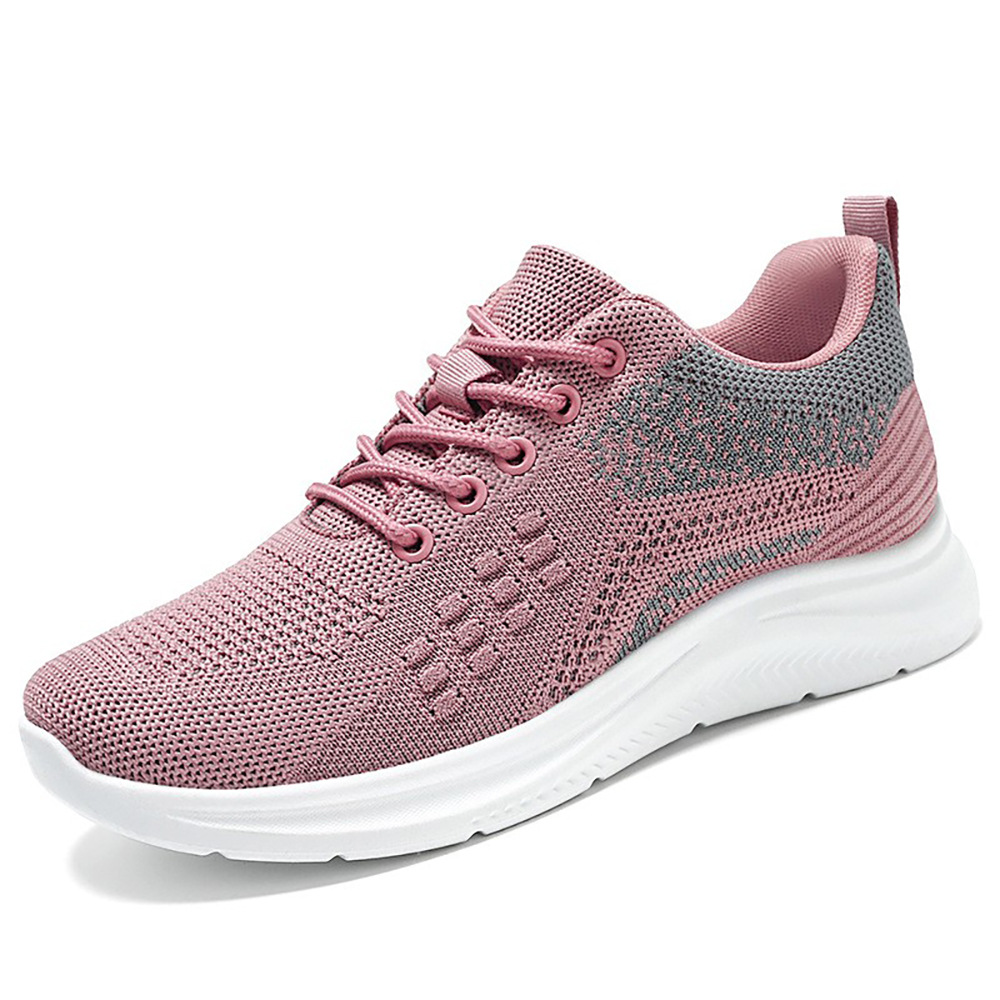 Women's sports shoes, lightweight and breathable mesh shoes, single shoes wholesale, running shoes, casual women's shoes, middle-aged and elderly walking shoes Item Picture