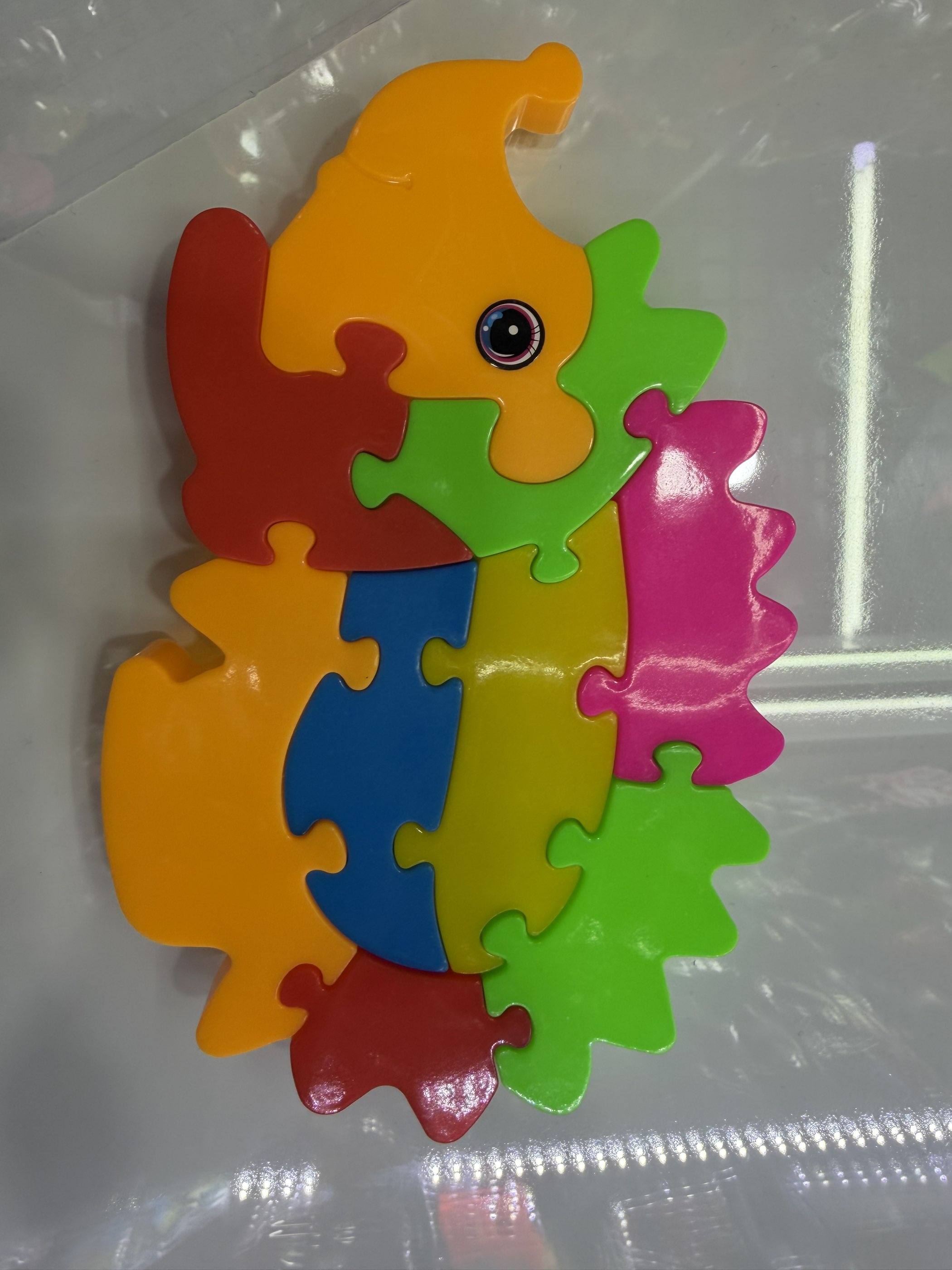 儿童益智积木拼图动物拼拼乐OPP袋装