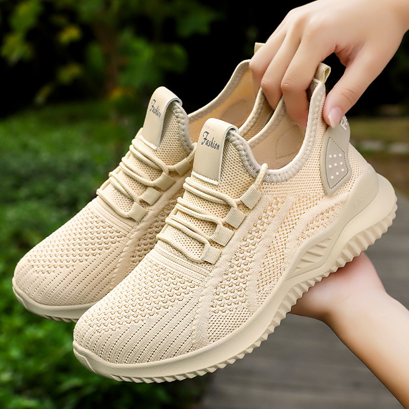 Women's autumn cross-border women's shoes are versatile, casual, soft-soled, not tiring to the feet, single shoes, trendy, lightweight and breathable sports shoes details Picture