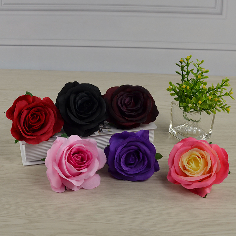 假花/5朵塑膠花/塑膠花/仿真花/塑料仿真花细节图