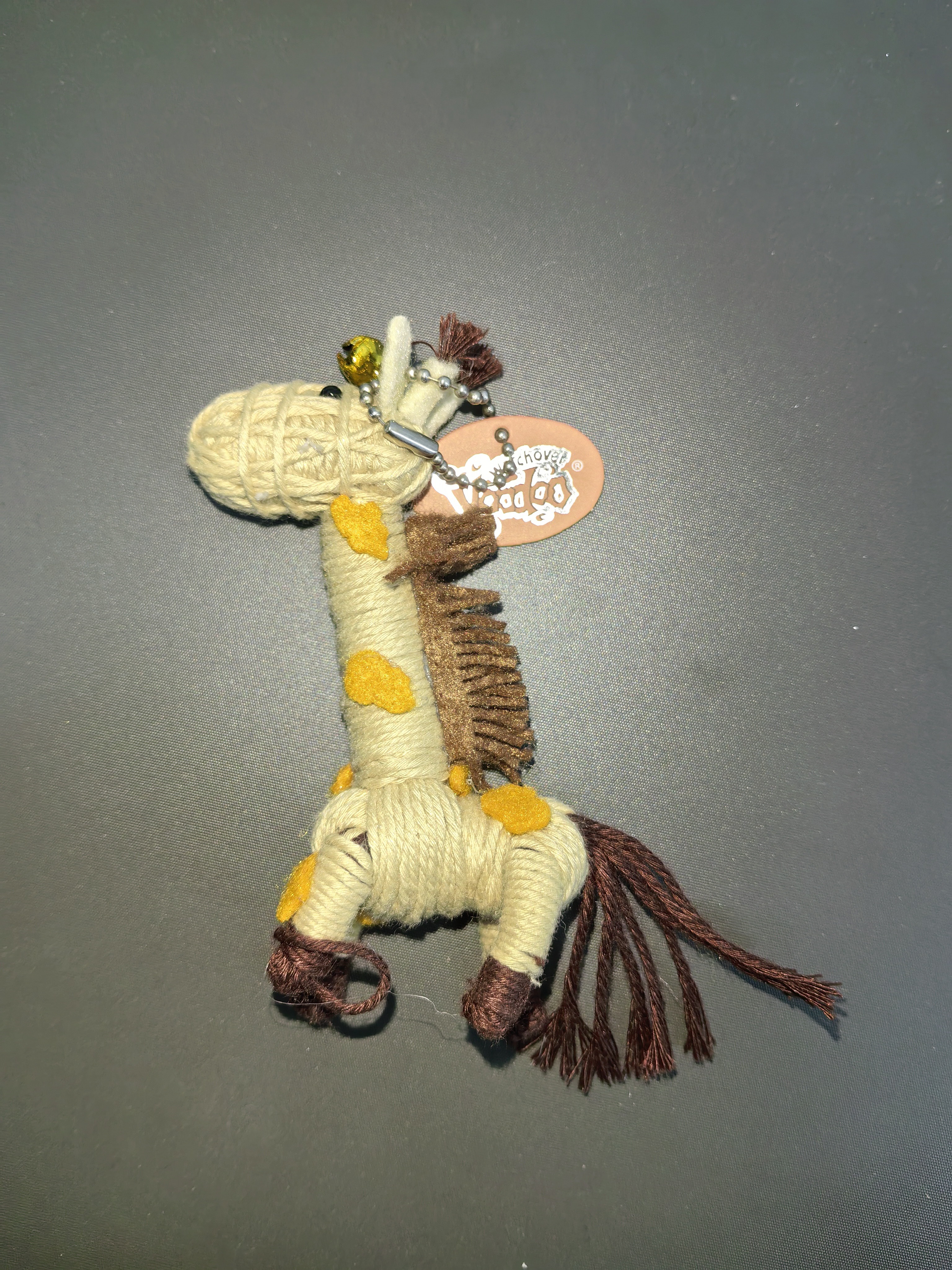 伏都娃娃可爱斑点长颈鹿手工制作可接受定制儿童礼物陪伴玩具巫毒娃娃
