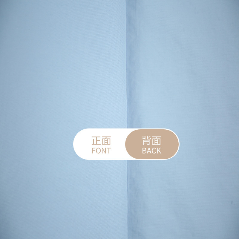 228T matte nylon Taslon waterproof fabric available in multiple colors, washable and sun-resistant outdoor workwear fabric Specification image