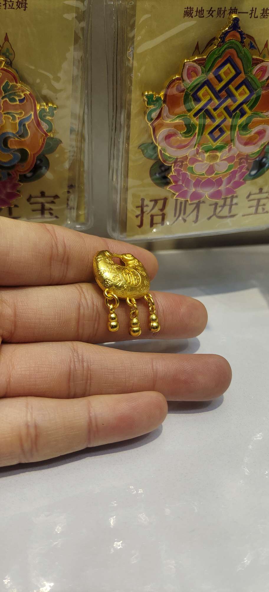 diy Shajin Xiaofu pendant bell details Picture