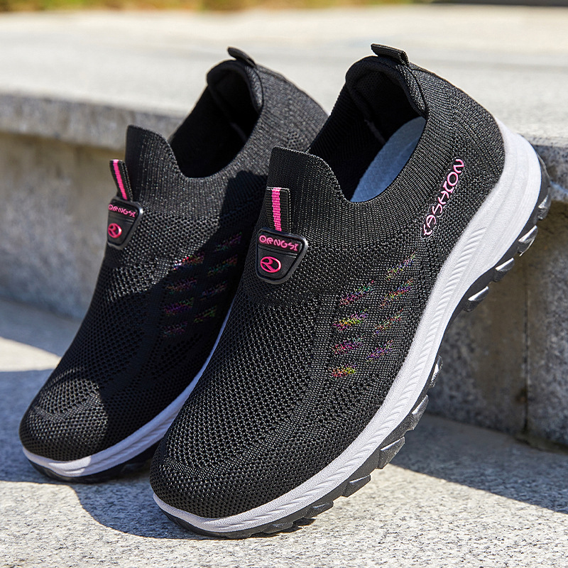 Healthy walking shoes 2025 Autumn new style export women's shoes wholesale breathable one-foot soft-soled shoes for middle-aged and elderly mothers Application Scenario