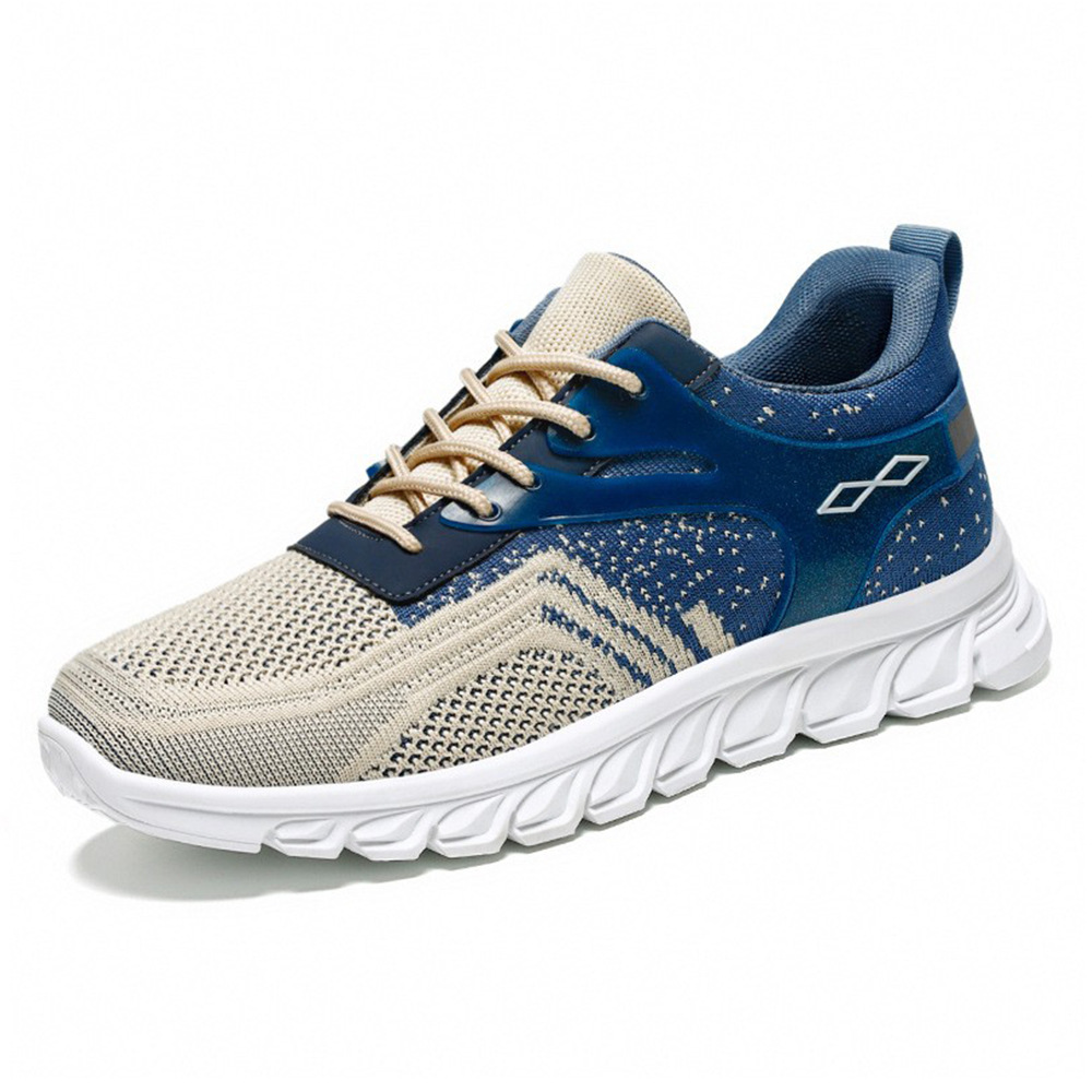 Men's autumn new soft-soled breathable casual shoes, trendy student shoes manufacturer, shallow-mouthed fashionable sports men's shoes Item Picture