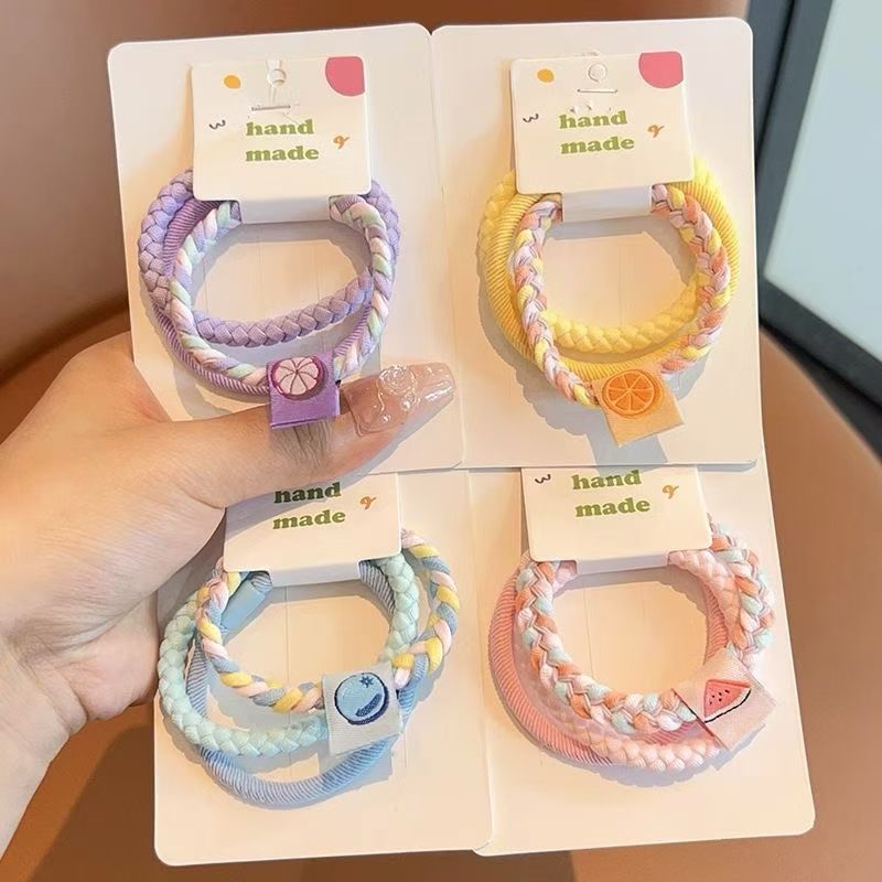 Fashionable hair accessories, hair combs, hair bands, headbands, striped hair ties, a variety of styles to choose from, versatile hair accessories, leather bands, hair ties, and hair ties detail image 2