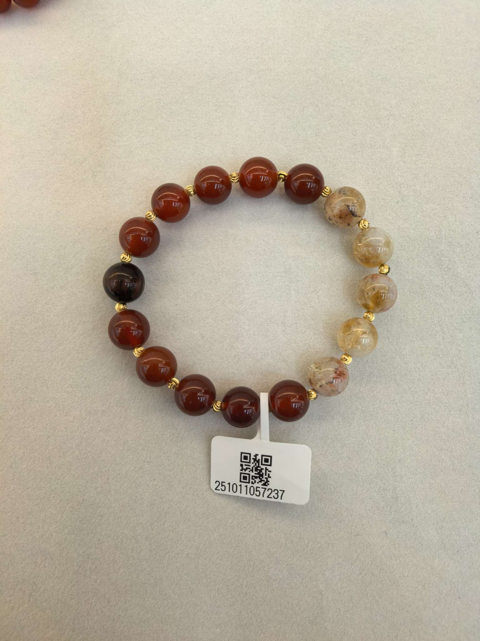 本命年手链女天然红玛瑙手串新中式国风红色系高品质玛瑙水晶手链批发 