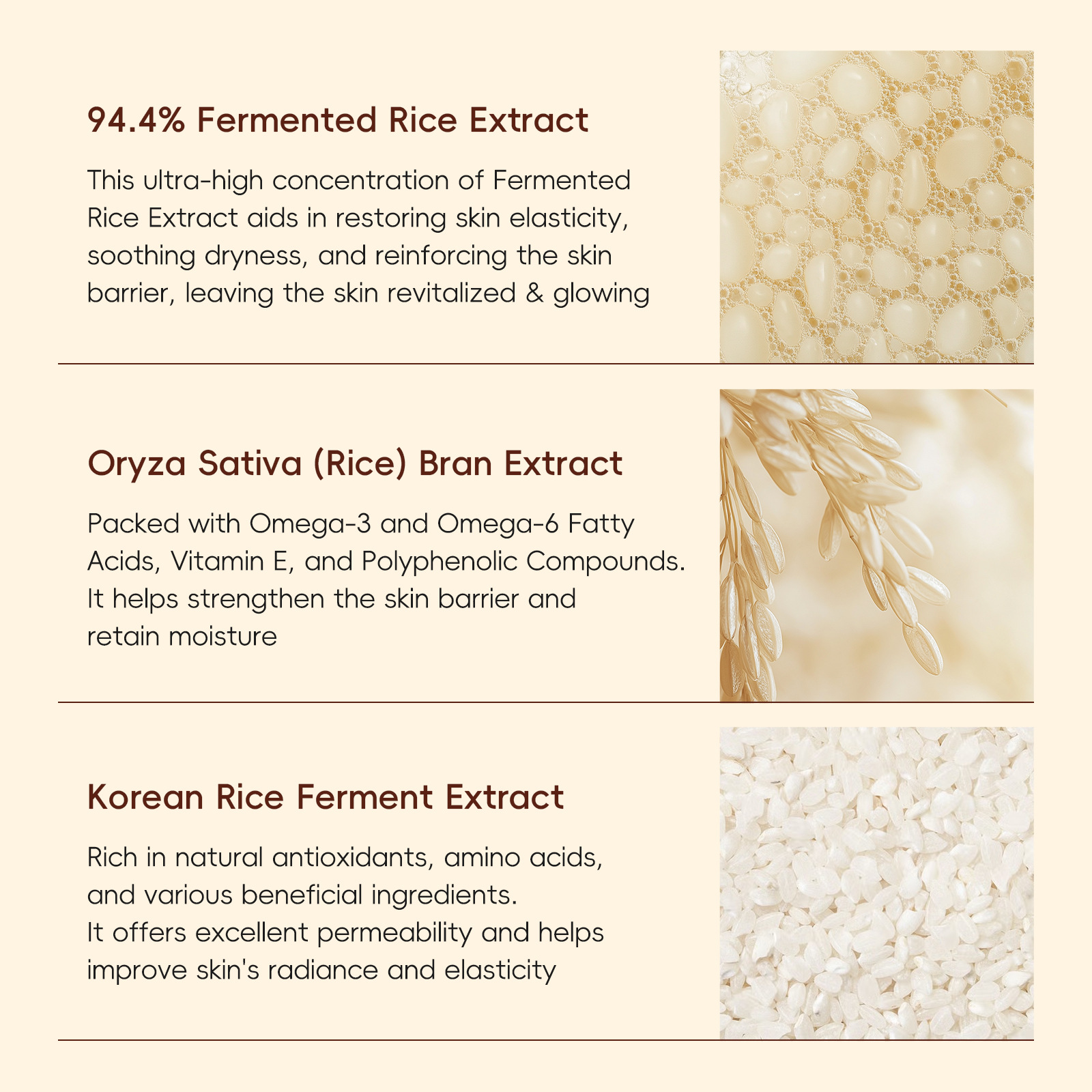 Cross-border new product Laikou Rice Five-piece Moisturizing Cream Moisturizing Plant Extract Facial Skin Care Product Set Box Application Scenario
