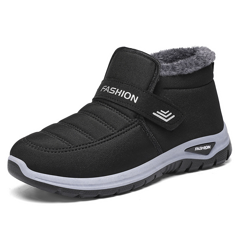 Snow boots for winter 2025, new dad shoes for export, wholesale of casual cotton boots, cross-border fleece warm cotton shoes Item Picture