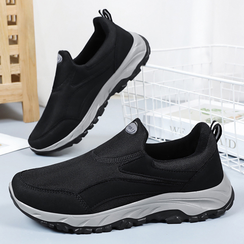 New autumn walking shoes for the middle-aged and elderly, comfortable and casual walking shoes for the elderly, men's sports shoes for the elderly, breathable and not stuffy feet, dad shoes Specification drawing