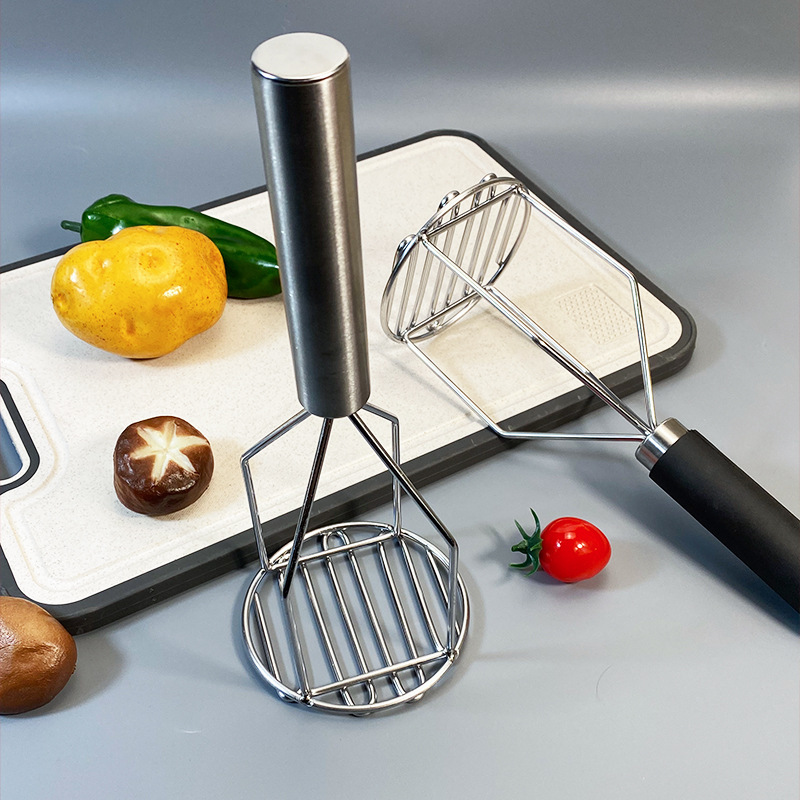 土豆压泥器压薯器马铃薯南瓜土豆泥手动压泥器捣碎器碾压辅助工具