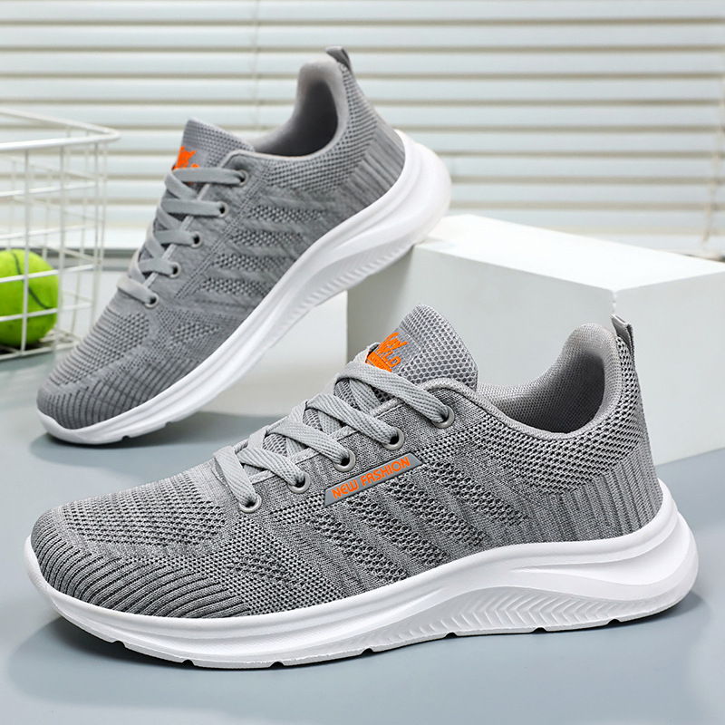 Kangtai Shoe Factory's 2025 autumn Edition running men's shoes cross-border wholesale single shoes Korean version soft-soled breathable sports shoes Specification drawing