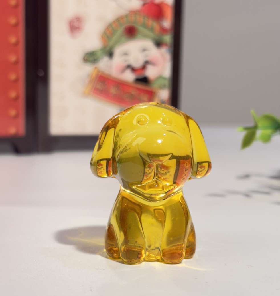 爆款压型水晶卡通水晶十二生肖系列，鼠牛虎兔龙蛇马羊猴鸡狗猪，生日礼品属性详情图4