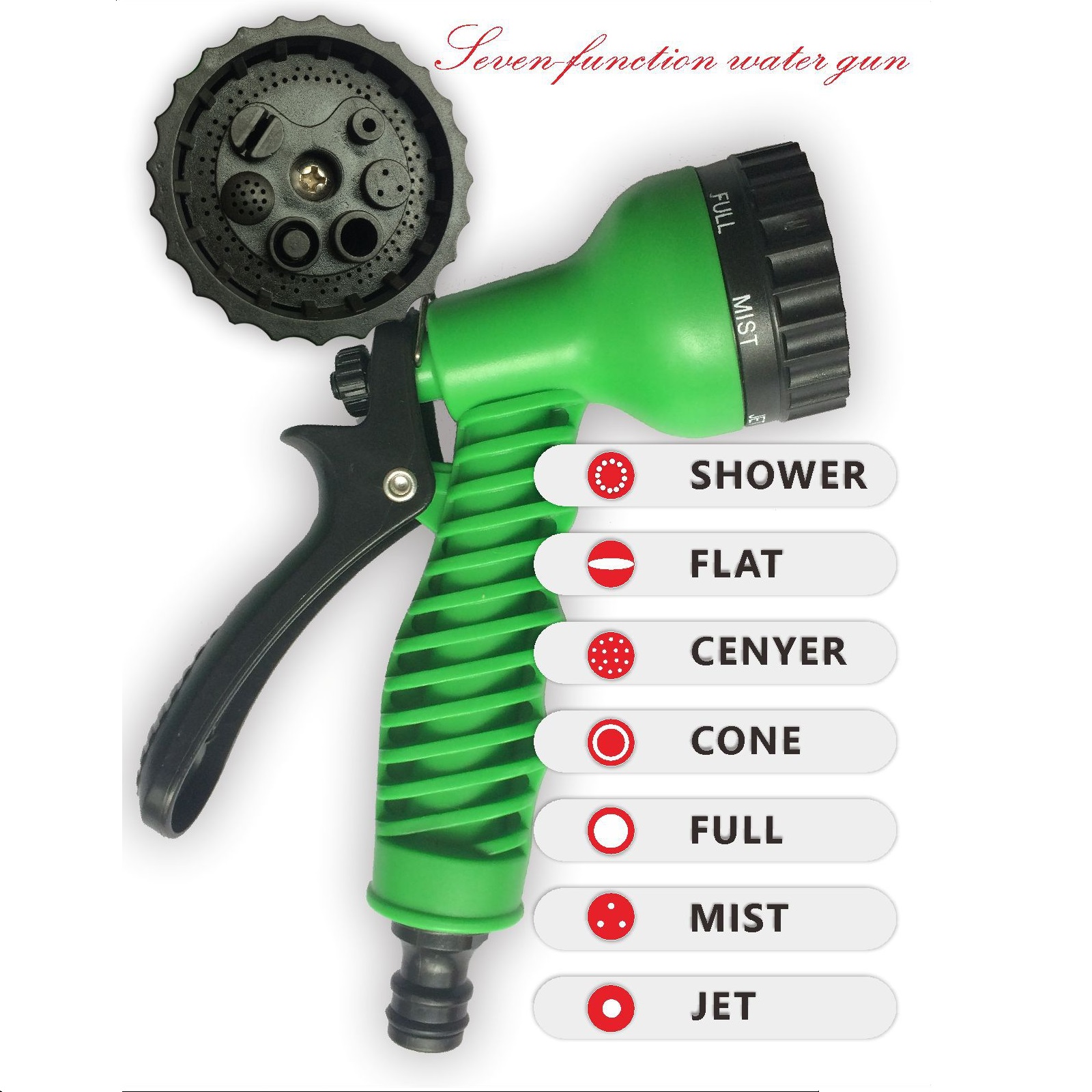 Cross-border exclusive garden Magic telescopic water pipe set, household high-pressure car wash water gun, watering and gardening water pipe Application Scenario