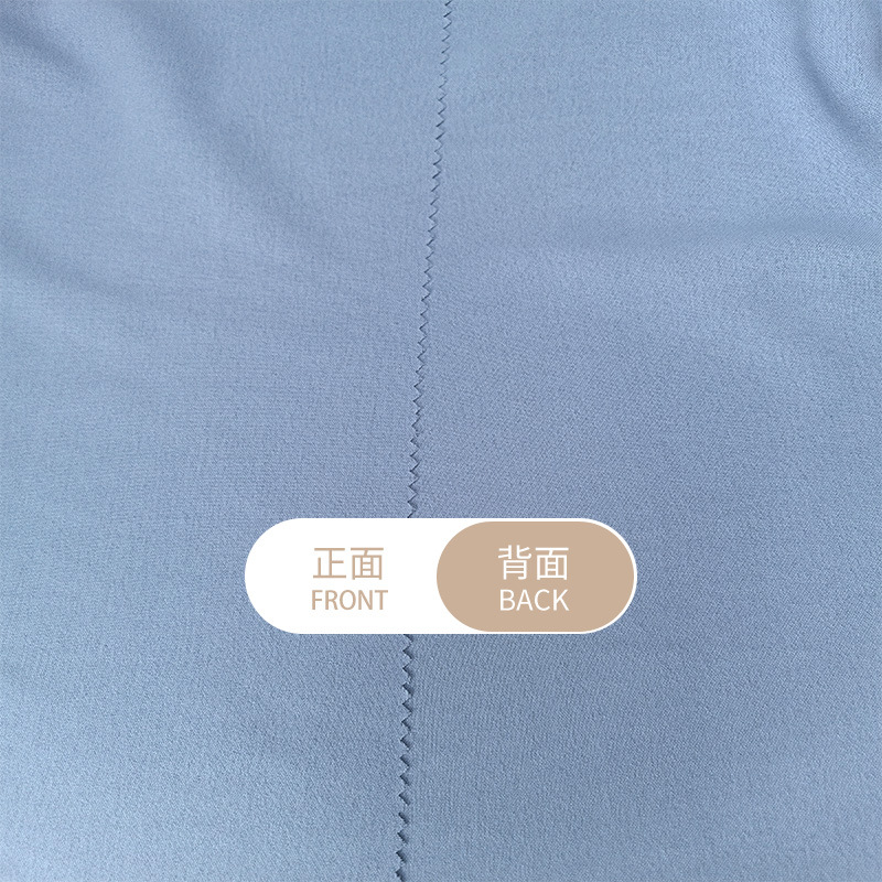 Ice silk crepe is light and flowing. It is a thin, skin-friendly and comfortable dress, shirt and jacket fabric for spring and summer Application Scenario
