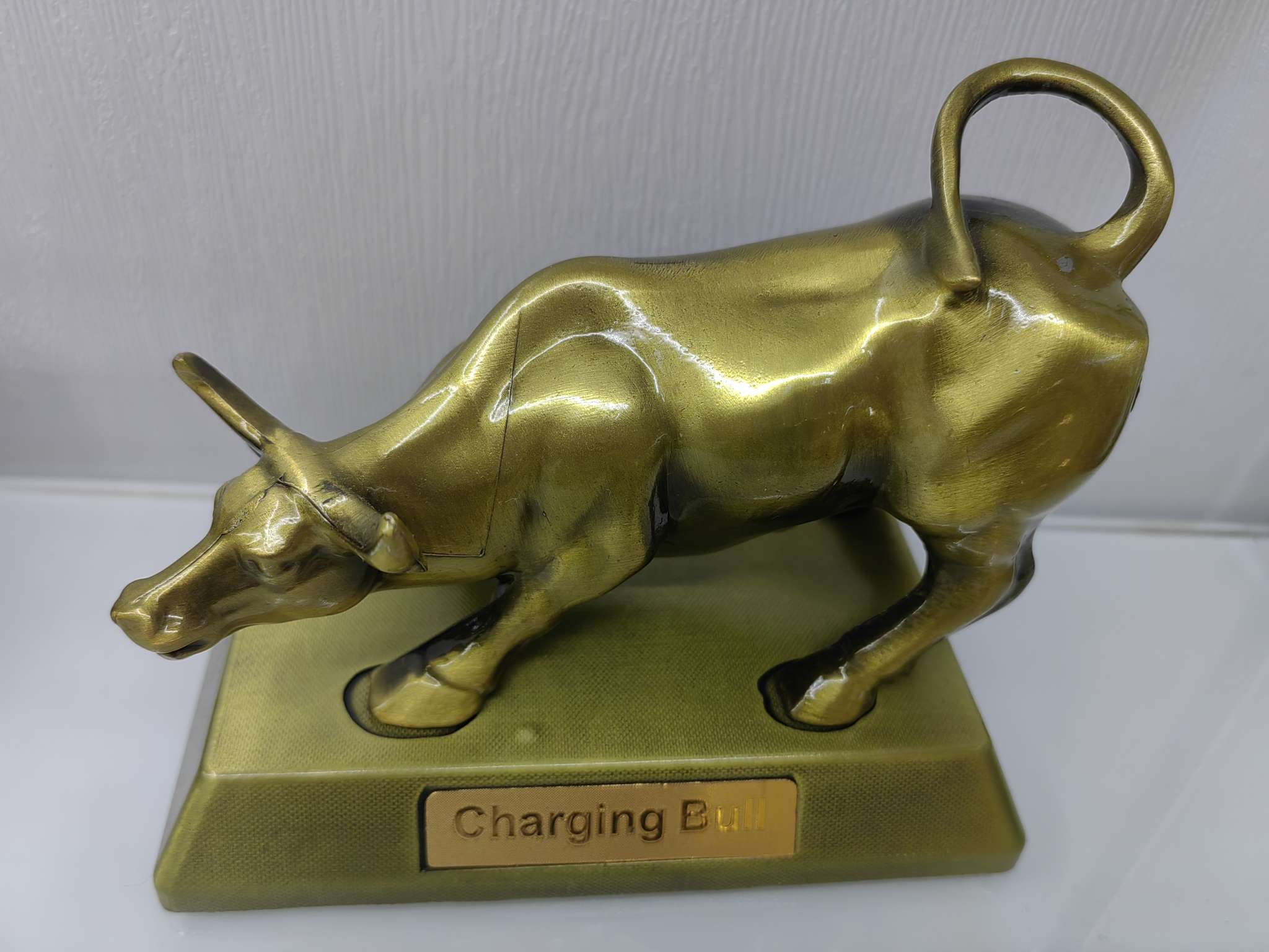 金属工艺品黄金手机贴金元宝沙金工艺品礼品黄铜老铜器收藏摆件工艺品黄铜老铜器沙金工艺品