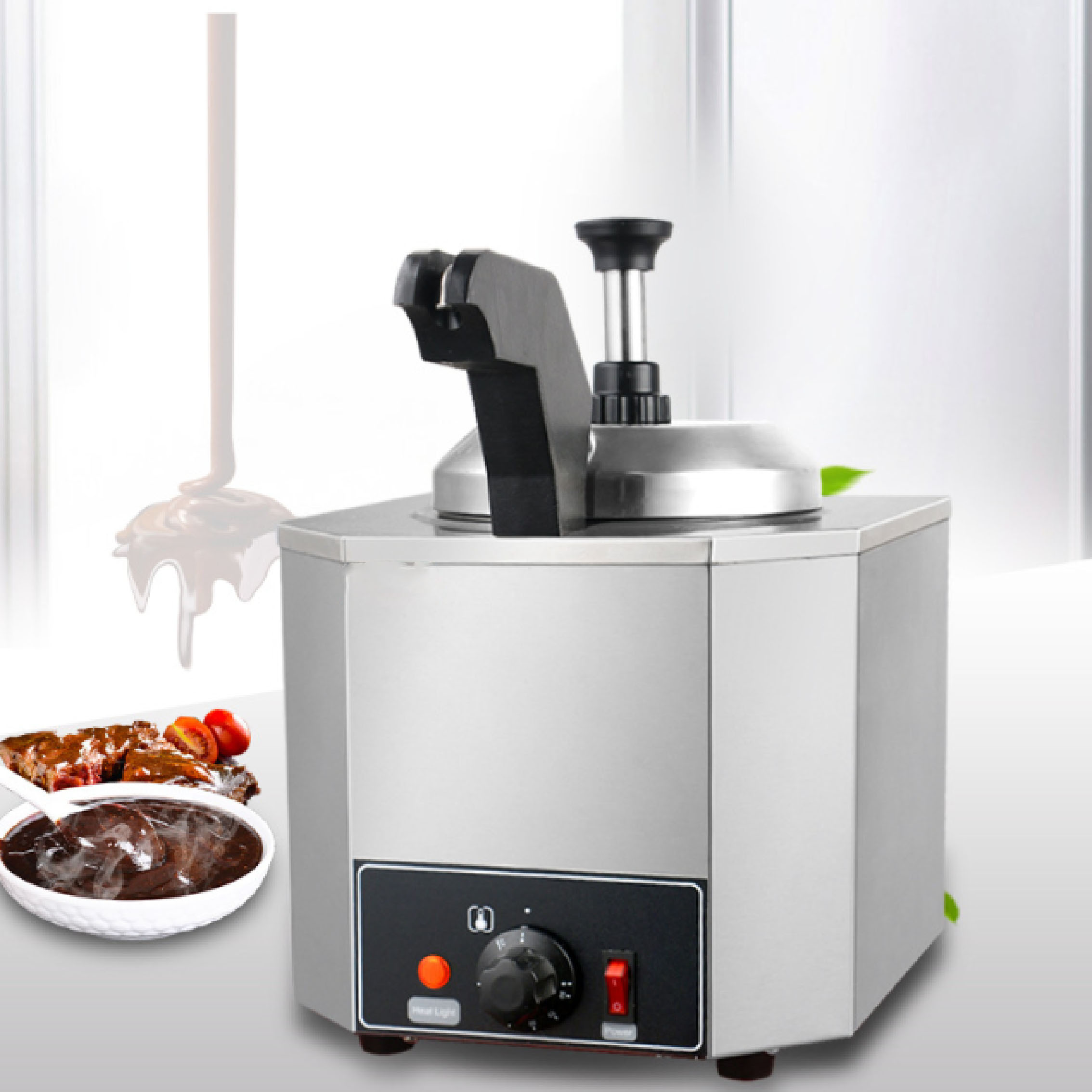 Single-head sauce heat preservation machine, jam heat preservation container, chocolate jam heat preservation, commercial sauce heat preservation manufacturer wholesale