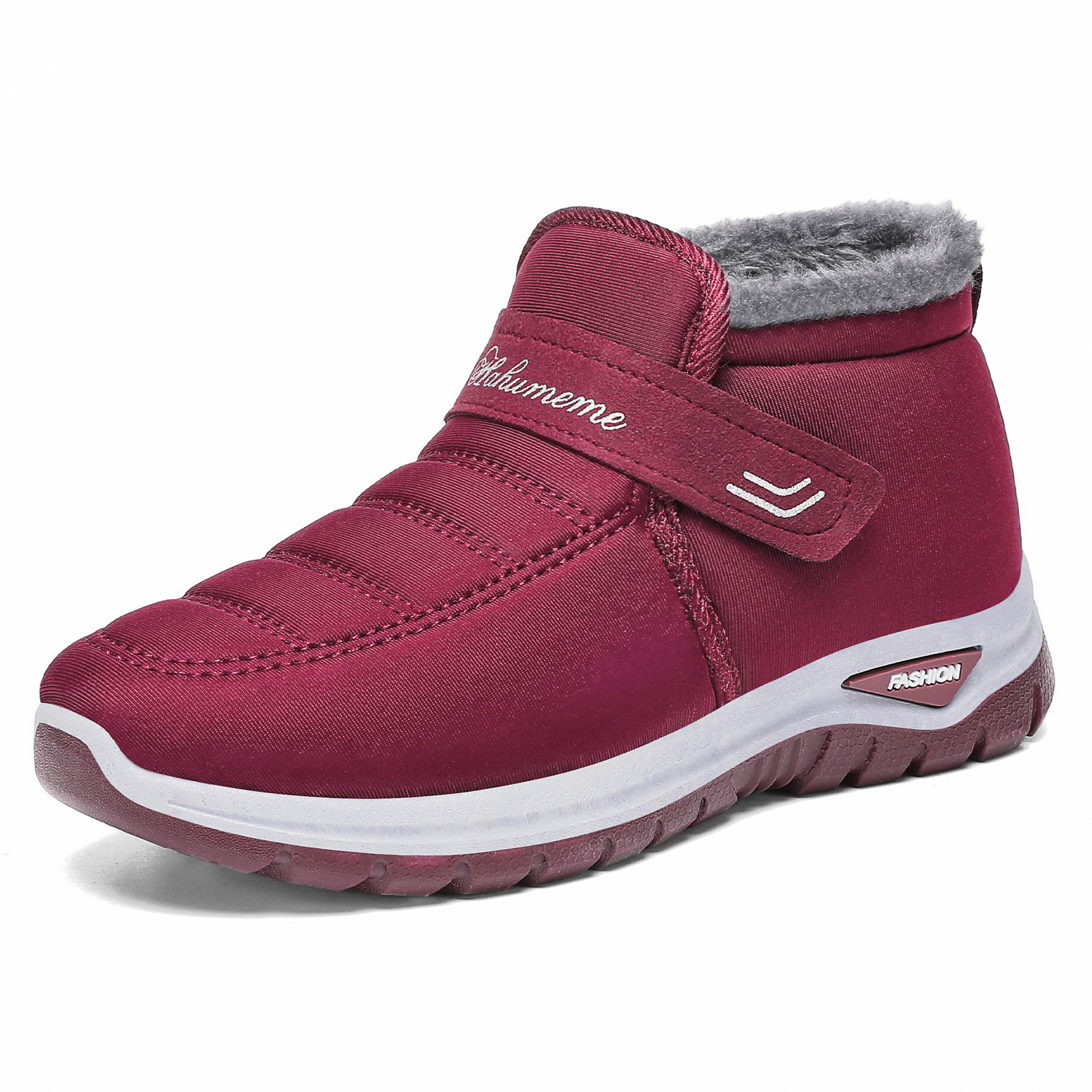 Winter 2025 cotton shoes for export, new women's fleece warm snow boots, parents' shoes, cross-border wholesale, casual cotton boots Item Picture