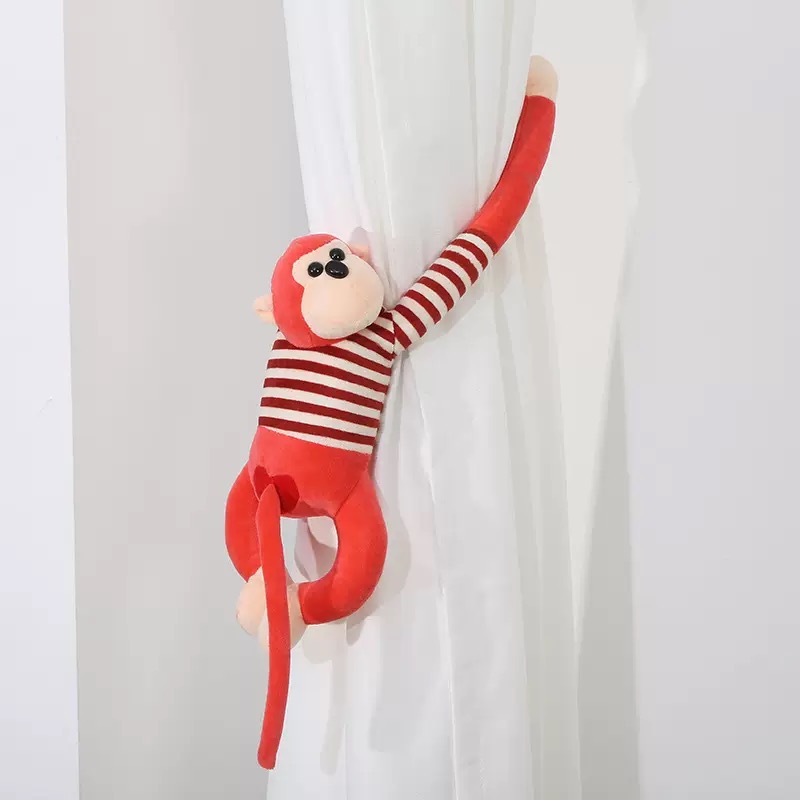 Colorful, super soft, long-wall monkey plush toy figurines, wedding gifts, cute pendants, children's favorite creative and trendy toys Application Scenario