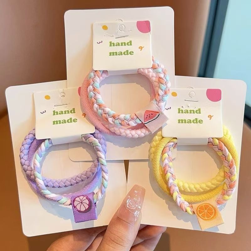 Fashionable hair accessories, hair combs, hair bands, headbands, striped hair ties, a variety of styles to choose from, versatile hair accessories, leather bands, hair ties, and hair ties detail image 3