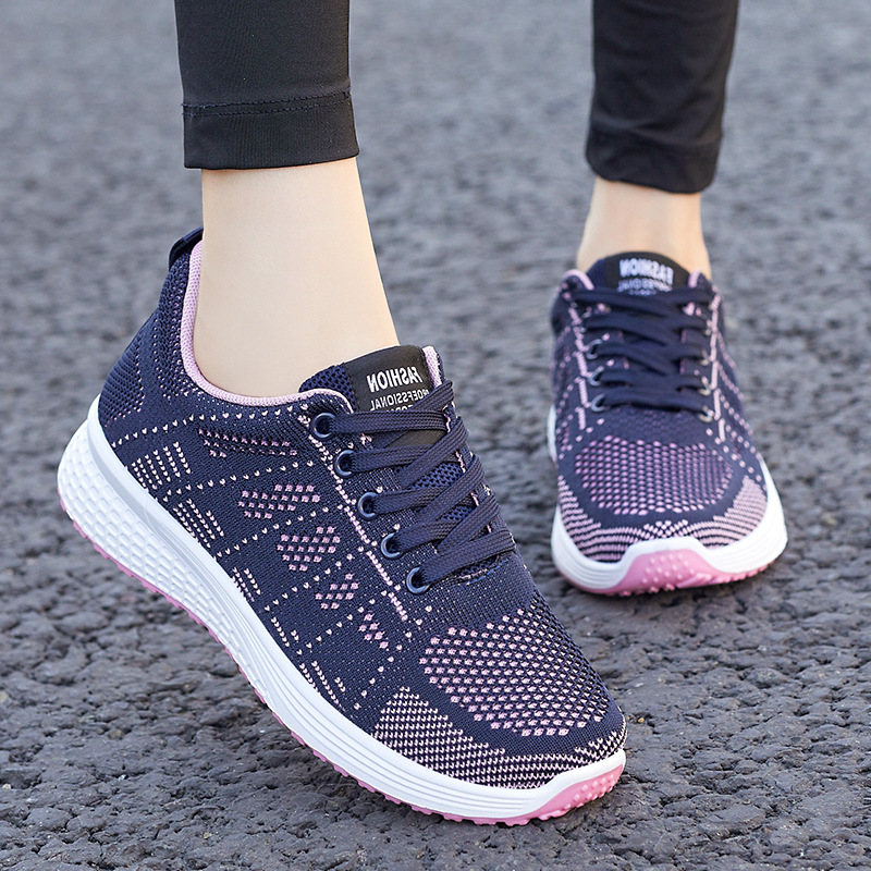 Foreign trade women's shoes for the autumn of 2024: Soft-soled, comfortable and casual women's shoes, small order customization and processing, trendy sports women's shoes Specification drawing