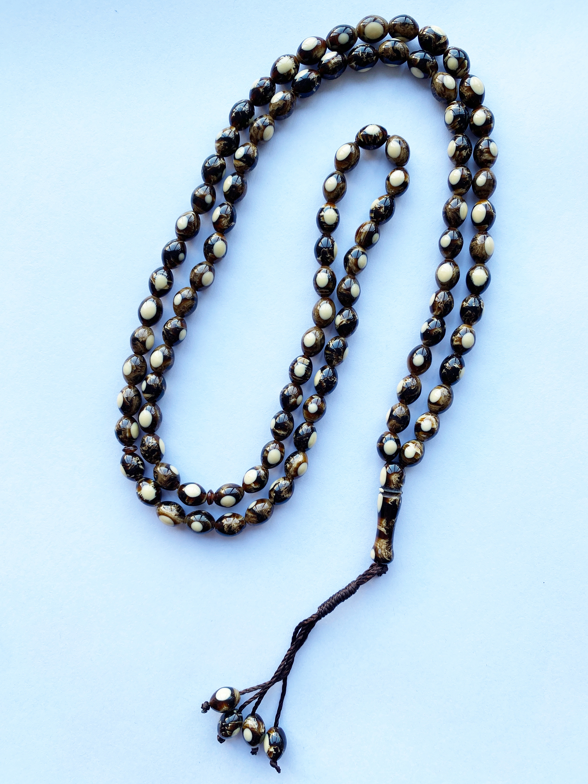 Wholesale and customization of 7*9 resin Islamic prayer beads and prayer beads details Picture