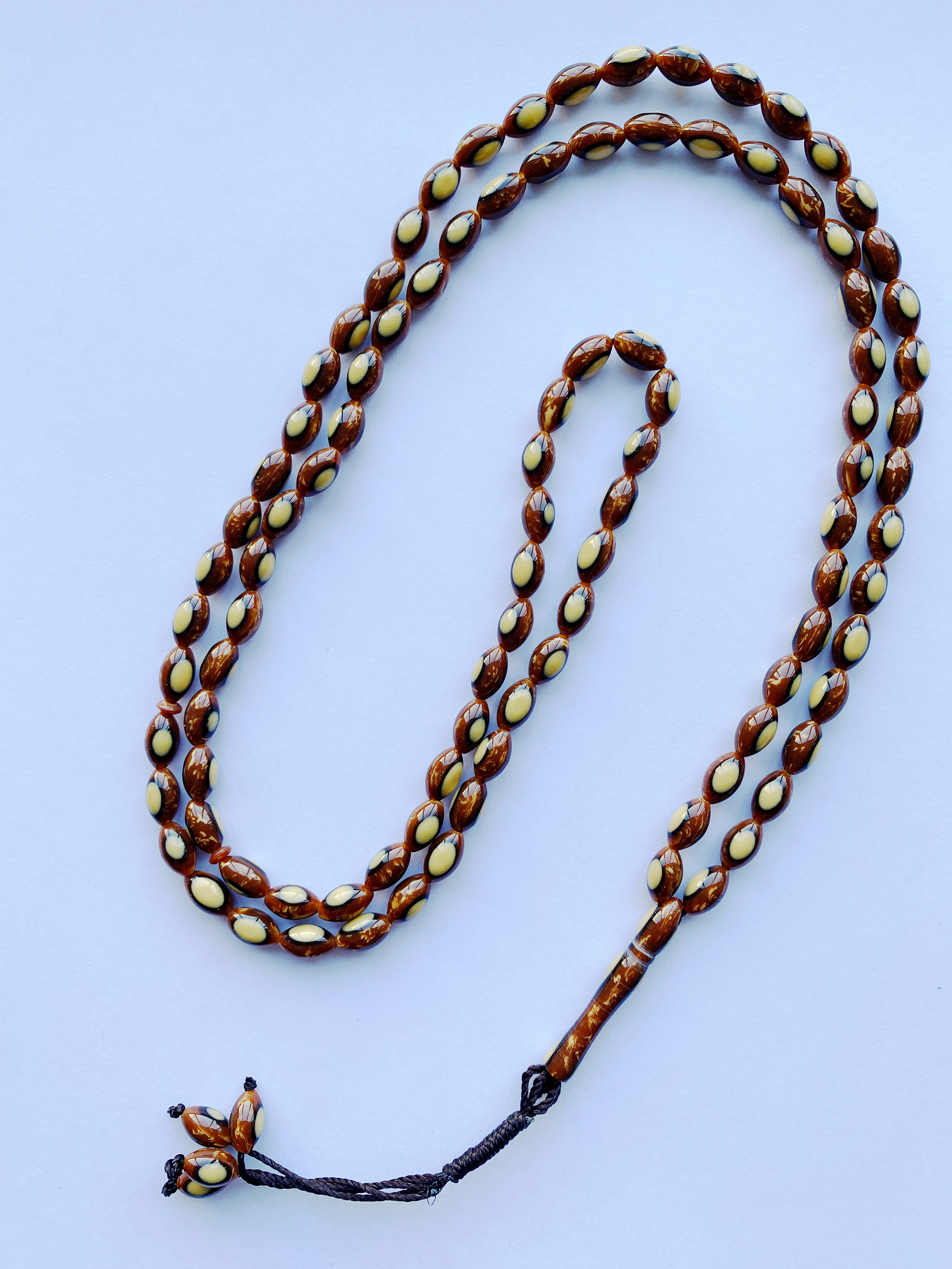 Wholesale and customization of 6*10 resin Islamic prayer beads and prayer beads Specification image