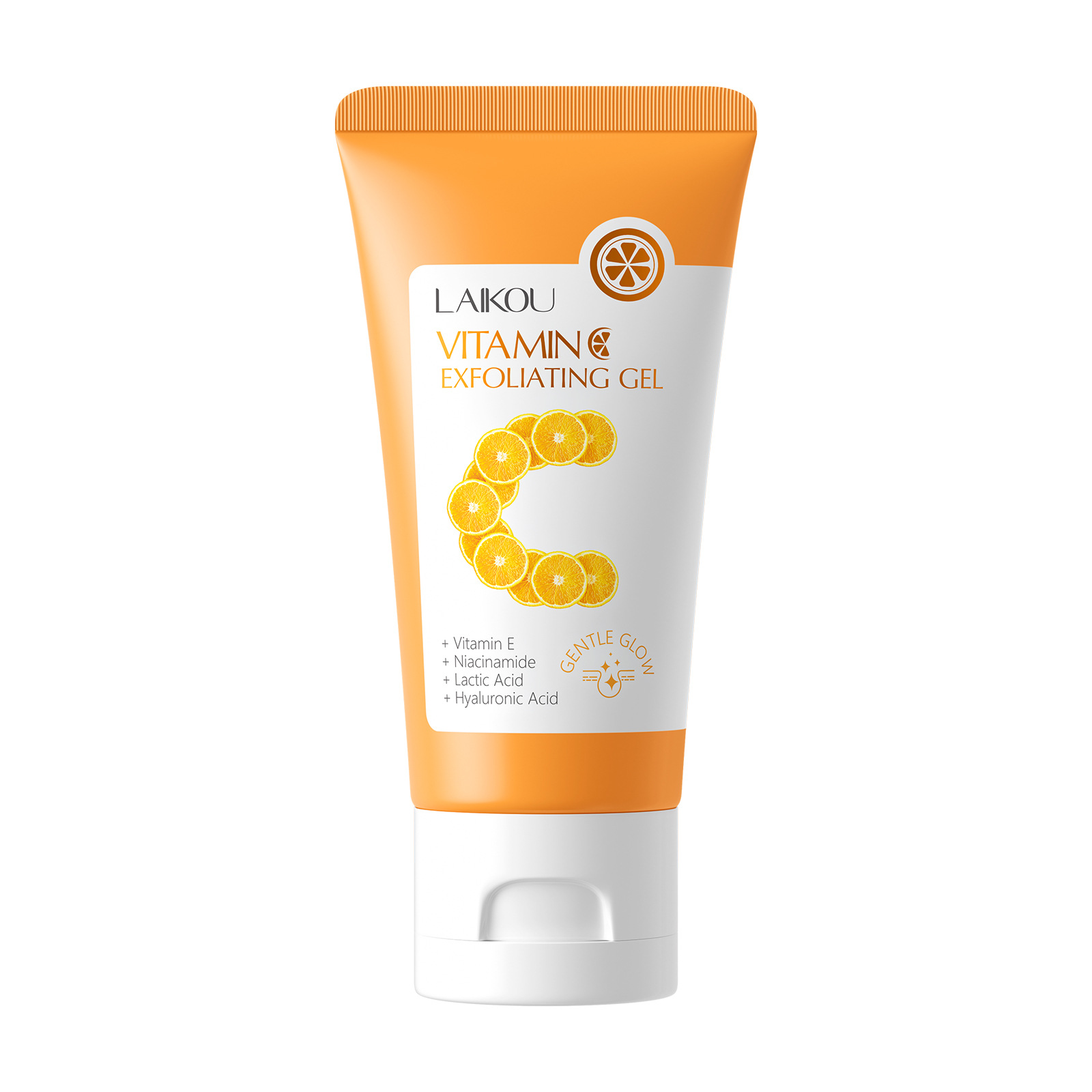 Cross-border LAIKOU Vitamin C Exfoliating Gel 50g Facial and Body Cleansing Exfoliating Gel English export Item Picture
