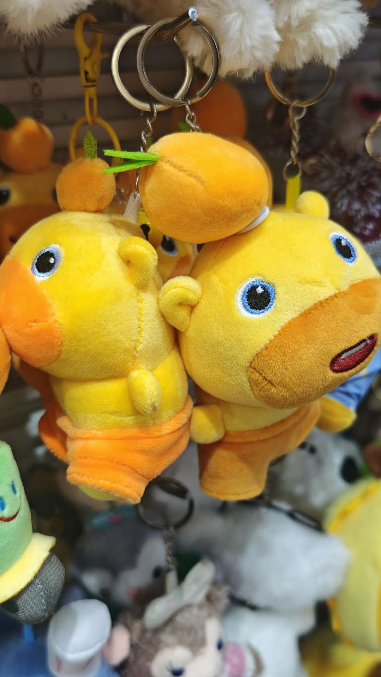 精品毛绒挂件公仔创意潮流玩具毛绒娃娃白底实物图