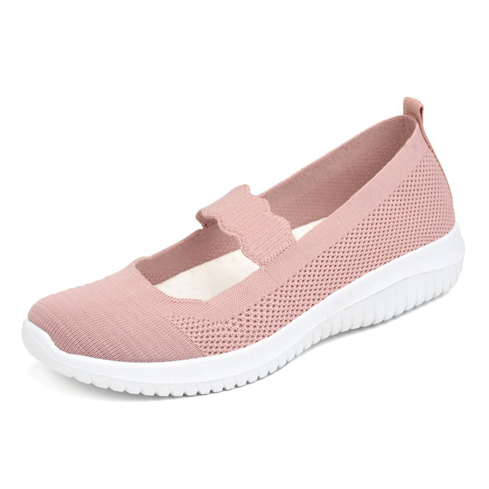 New cross-border mom shoes for foreign trade 2025, breathable and woven casual women's shoes, breathable and comfortable shoes for women Item Picture
