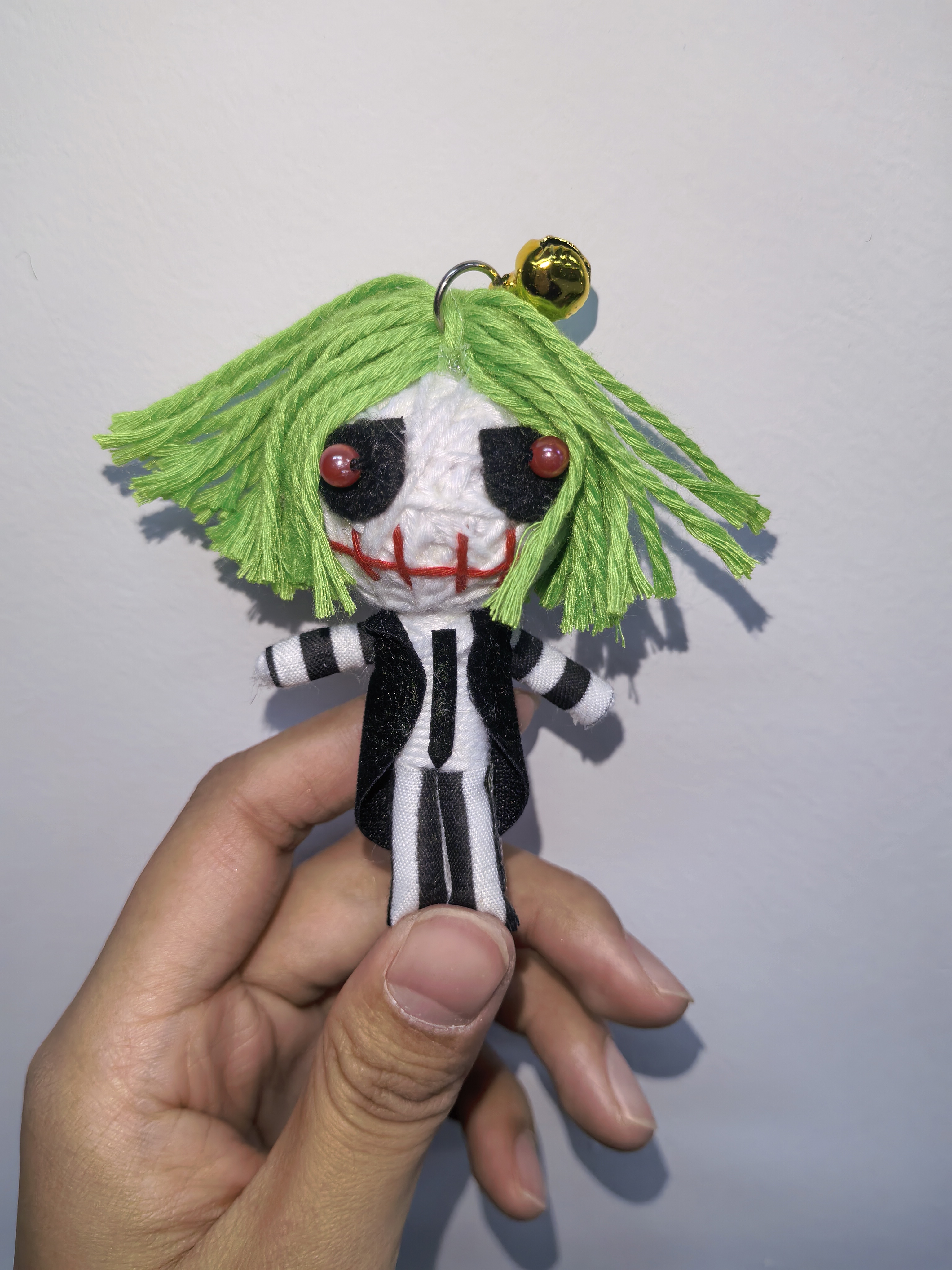 泰国正版巫毒娃娃钥匙挂件僵尸小人配饰儿童礼物可接受定制