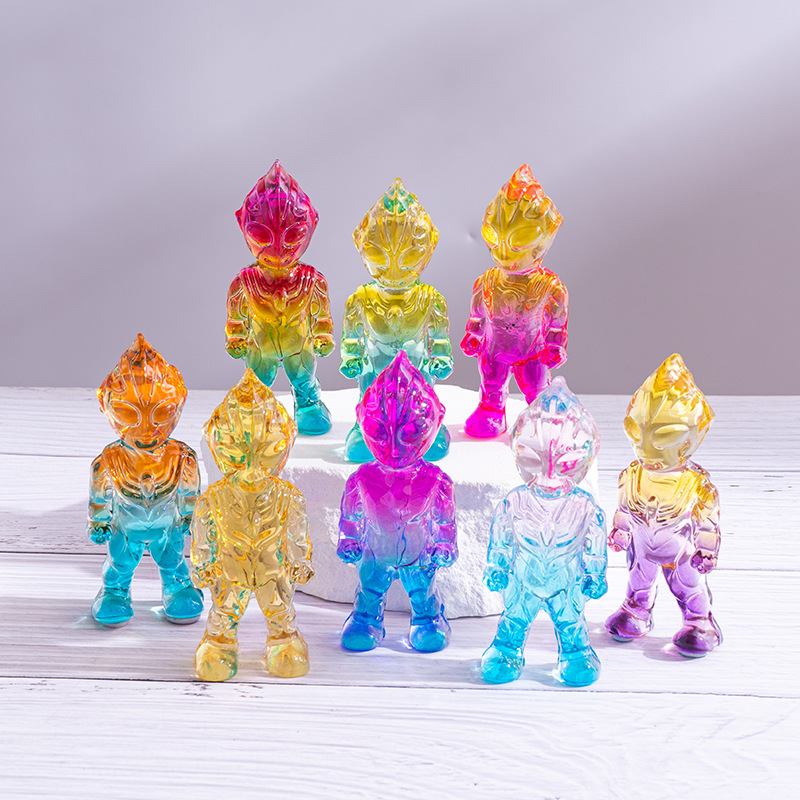 爆款水晶奥特曼模型，小朋友大男孩礼品炫酷玩具手玩摆件工艺品详情图11