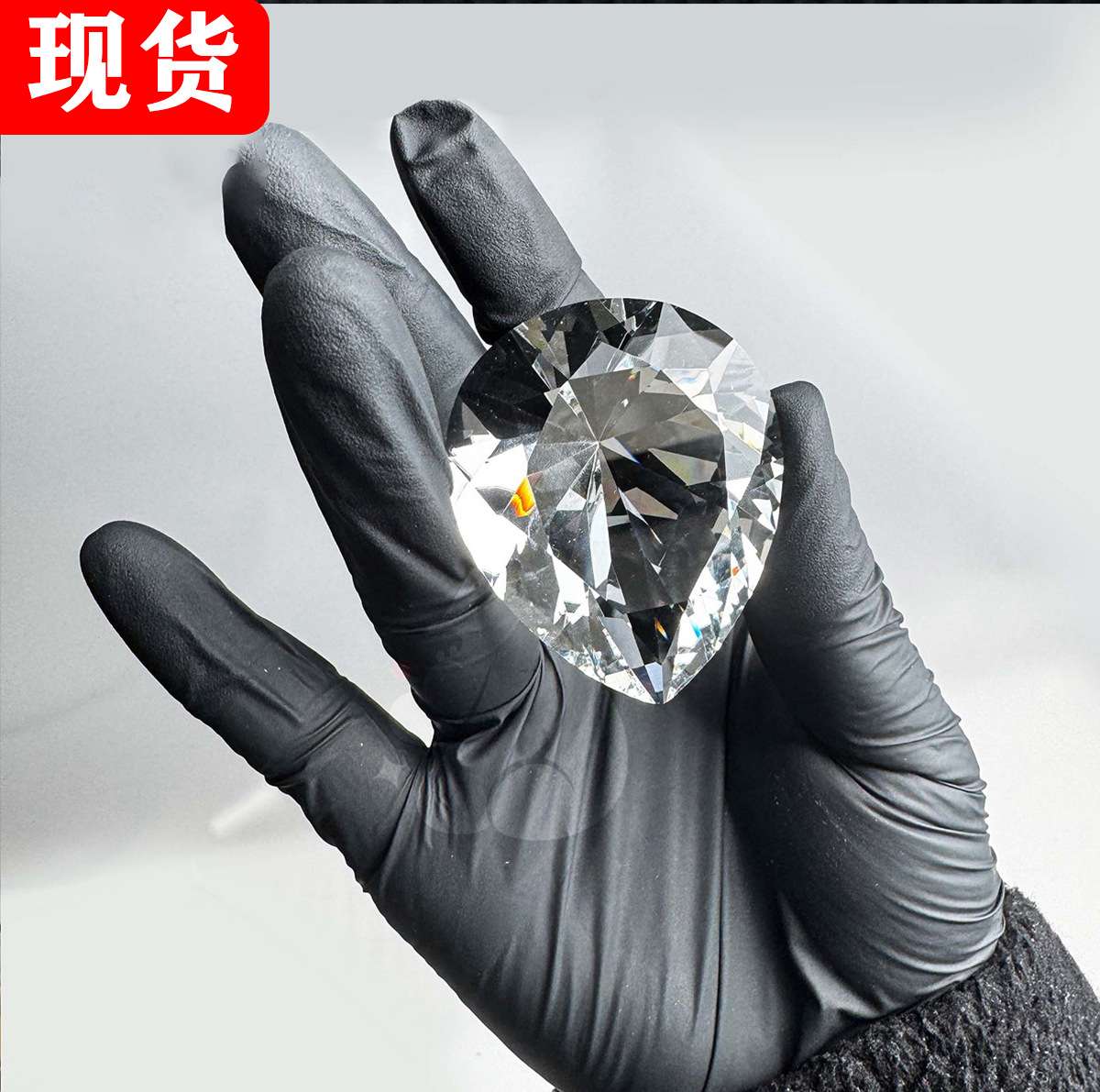 Bestseller crystal Heart of Africa ❤️ crystal collection, props and ornaments model, Delta Operation peripheral 1:1 crystal heart of Africa diamond detail image 2