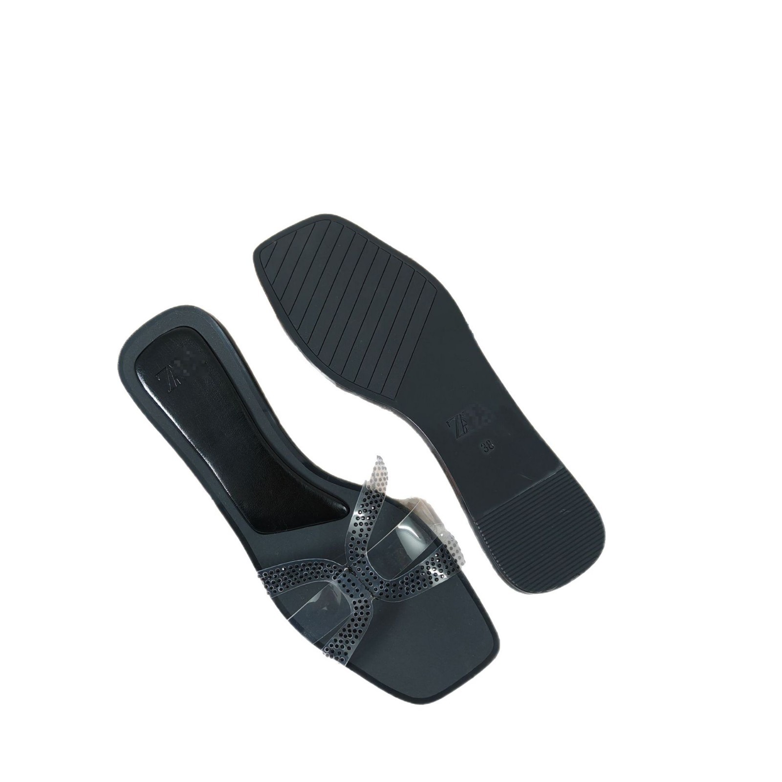 ZAR Flat Sandals Slippers cross-border original single European and American popular style women 's Slippers summer sandals Item Picture