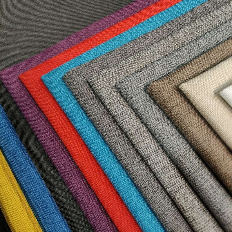 The manufacturer wholesals thickened fine linen fabric, imitation linen fabric, throw pillows, sofa throw pillows, bags, pet fabric, and coarse linen Application Scenario