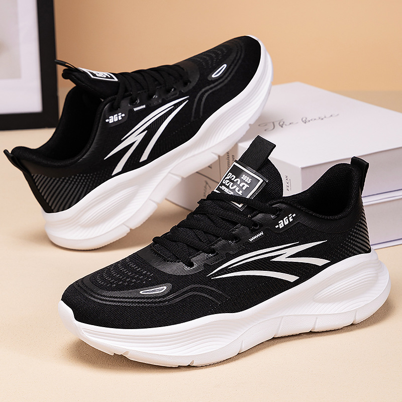 Women's autumn new style mesh breathable single shoes cross-border shipping women's shoes fashionable, comfortable, lightweight running shoes details Picture