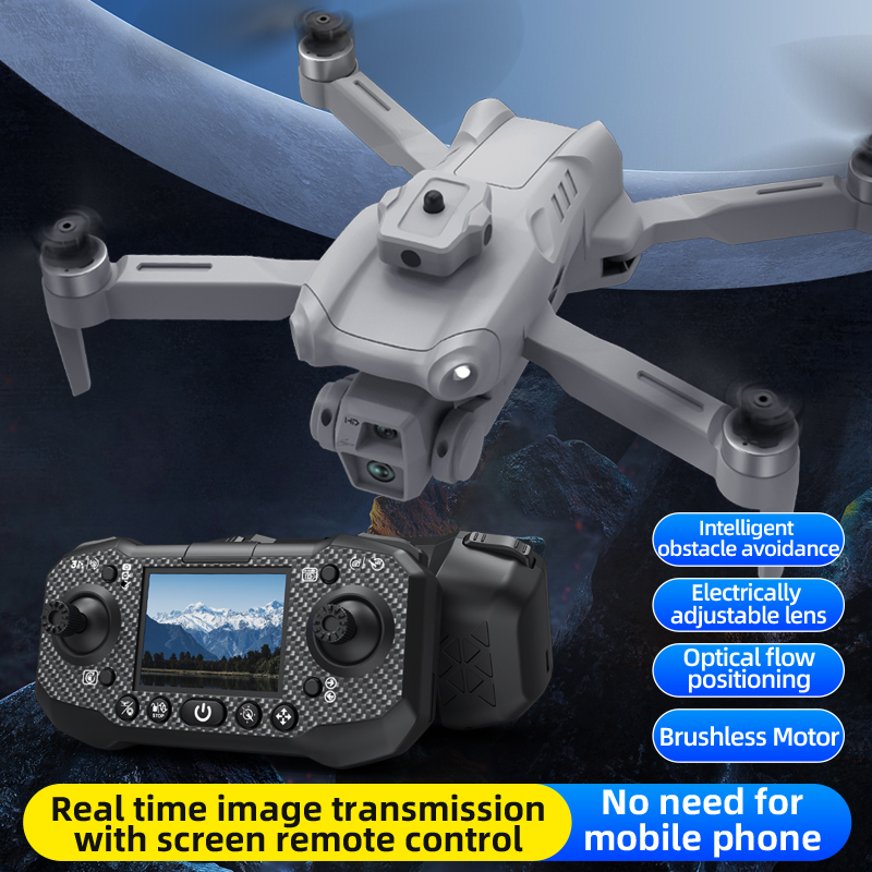 Foozac features lateral flight, headless mode, altitude hold mode, WiFi FPV (dual-lens switching function), and remote lens adjustment