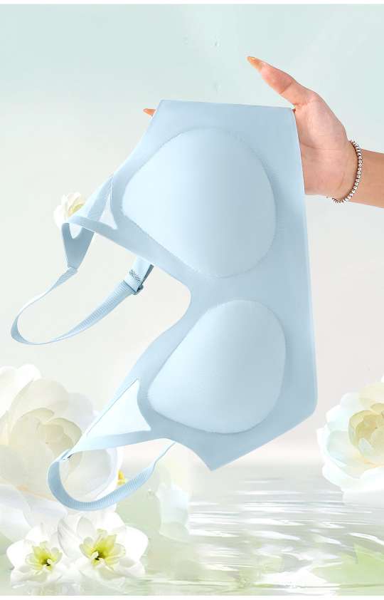 Underwear Ice Silk seamless nude feel Ice silk three-row button underwear detail image 2